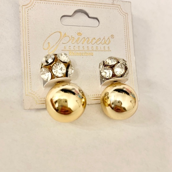Princess Accessories | Earrings Rhinestone - Picture 7 of 8